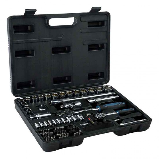 BORMANN Pro Καρυδάκια 1/2'' & 1/4'' 73Τεμ