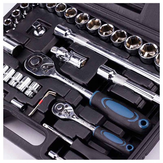 BORMANN Pro Καρυδάκια 1/2'' & 1/4'' 73Τεμ