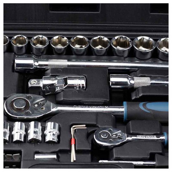 BORMANN Pro Καρυδάκια 1/2'' & 1/4'' 73Τεμ