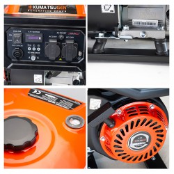 KUMATSUGEN Γεννήτρια Βενζίνης Inverter Ανοιχτού Τύπου