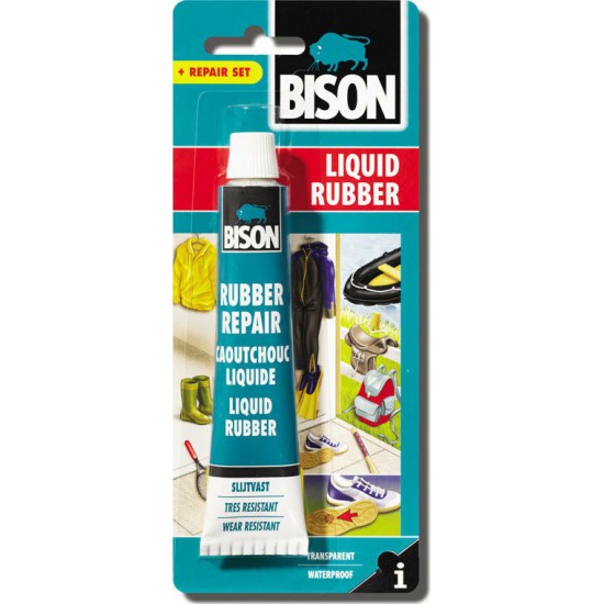 Κόλλα υγρό λάστιχο Bison Liquid Rubber 50ml 20646