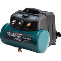 BORMANN Αεροσυμπιεστής Oil-Less 1.5Hp/6Lt