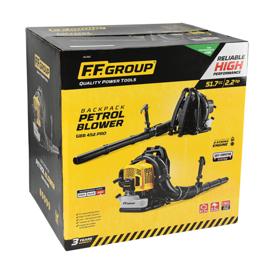 ΦΥΣΗΤΗΡΑΣ ΠΛΑΤΗΣ ΒΕΝΖΙΝΗΣ GBB 452 PRO F.F.Group 46062