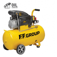 F.F. Group AC-D 250 Easy Μονοφασικό Κομπρεσέρ Αέρος με Ισχύ 2hp και Αεροφυλάκιο 50lt (47244)