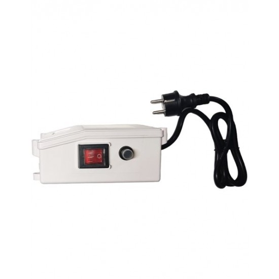Πίνακας με Διακόπτη 220V για Αντλίες Νερού 3Hp με Θερμική Προστασία & Πυκνωτή 04C24 Leo