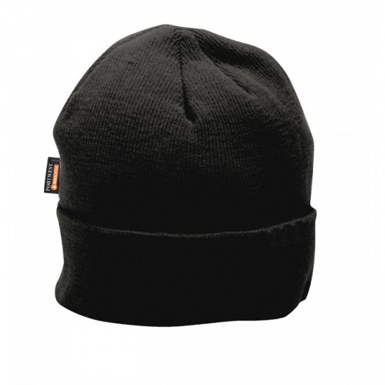 Καπέλο με μόνωση Knit Beanie Style PORTWEST B013 ΜΑΥΡΟ