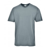 ΘΕΡΜΙΚΟ T-SHIRT ΜΕ ΚΟΝΤΟ ΜΑΝΙΚΙ PORTWEST B120 ΓΚΡΙ