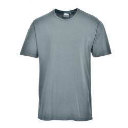 ΘΕΡΜΙΚΟ T-SHIRT ΜΕ ΚΟΝΤΟ ΜΑΝΙΚΙ PORTWEST B120 ΓΚΡΙ