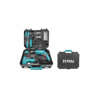 TOTAL ΣΕΤ ΗΛΕΚΤΡΙΚΟΣ ΔΡΑΠΑΝΟΣ 680W ΚΑΙ ΔΡΑΠ/ΒΙΔΟ ΜΠΑΤ. Li-ion 12V / 1.5Ah 119ΤΕΜ (THKTHP1192)
