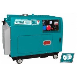 TOTAL ΓΕΝΝΗΤΡΙΑ DIESEL ΤΡΙΦΑΣΙΚΗ ΚΛΕΙΣΤΟΥ ΤΥΠΟΥ 5.000W ΜΕ ΑΥΤΟΜ. ΜΕΤΑΓΩΓΙΚΟ ΠΙΝΑΚΑ ATS (TP250003-1)