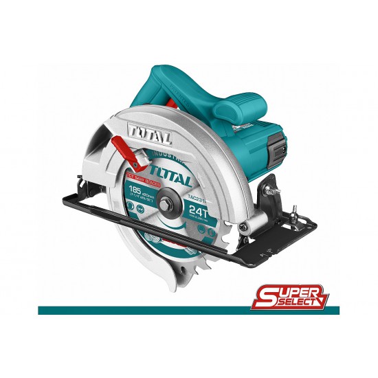 TOTAL ΔΙΣΚΟΠΡΙΟΝΟ ΞΥΛΟΥ 1.400W - 185mm (TS11418526)