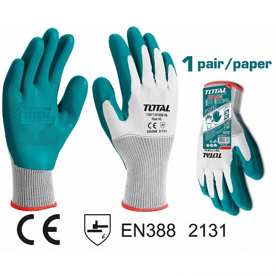 TOTAL ΓΑΝΤΙΑ LATEX ΕΡΓΑΣΙΑΣ (TSP13106-XL)