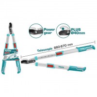 Ψαλίδα Κλάδου Τηλεσκοπική Με Bypass 65-85cm Total THTS1527416 