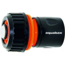 AQUABAX ΤΑΧΥΣΥΝΔΕΣΜΟΣ ΣΥΝΕΧΟΥΣ ΡΟΗΣ ΜΕ ΒΑΛΒΙΔΑ STOP 3/4″ (TS3024)