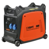 Ηλεκτρογεννήτρια βενζίνης INVERTER κλειστού τύπου, χαμηλού θορύβου 2.800W KRAFT 3500i (63767)