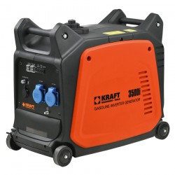 Ηλεκτρογεννήτρια βενζίνης INVERTER κλειστού τύπου, χαμηλού θορύβου 2.800W KRAFT 3500i (63767)