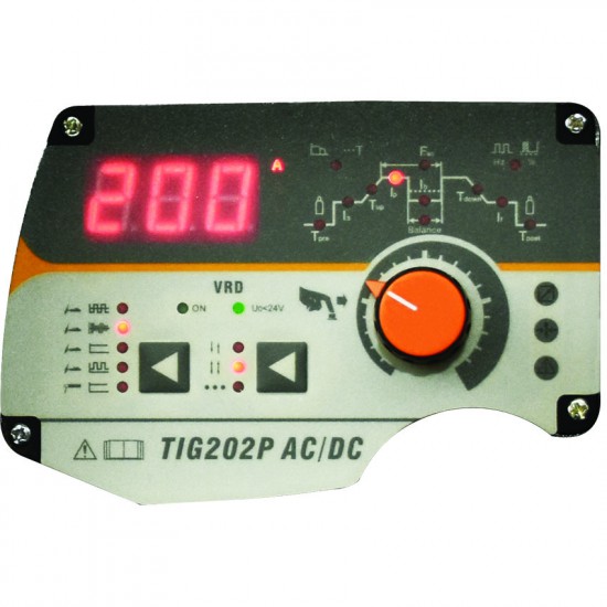Ηλεκτροσυγκόλληση Inverter TIG AC/DC 200A IMPERIA TIG 202P AC/DC (65645)