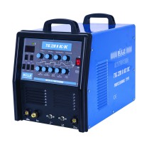 Ηλεκτροσυγκόλληση Παλμική (Pulse) Inverter TIG AC/DC & MMA TIG 220A AC/DC BULLE 657005