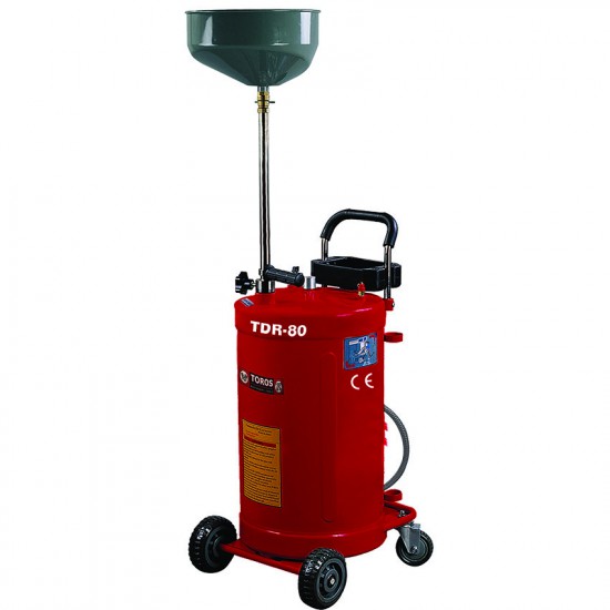 Συλλέκτης λαδιού (λαδιέρα) 80 Lt. TOROS TDR-80 (40671)