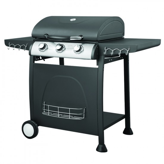 Ψησταριά (BBQ) Υγραερίου με 3 καυστήρες UNIMAC Σειρά Βasic 661312