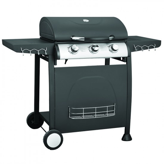 Ψησταριά (BBQ) Υγραερίου με 3 καυστήρες UNIMAC Σειρά Βasic 661312