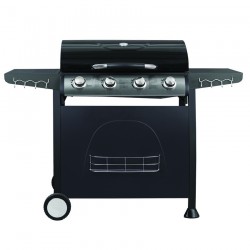 Ψησταριά (BBQ) Υγραερίου με 4 καυστήρες UNIMAC Σειρά Βasic 661313