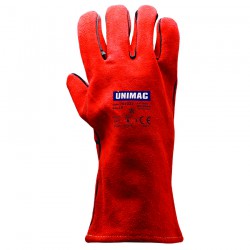Γάντια Εργασίας Δερμάτινα (Μόσχου) Νο 10 UNIMAC 701032