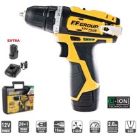 Δραπανοκατσάβιδο Μπαταρίας 2X2AH CDD 12V Plus 41304 FF-Group
