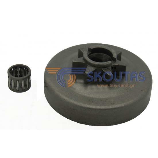 Καμπάνα HUSQVARNA JONSERED 455 RANCHER-460-461 / CS 2255 3/8-7 Δόντια 461-3/8sk