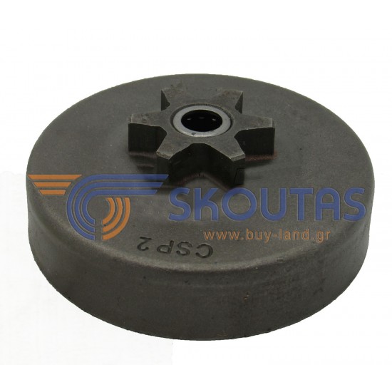 Καμπάνα HOMELITE 33cc (CSP2) 3/8″LP-1.3-6 Δόντια CSP2-D10Ysk