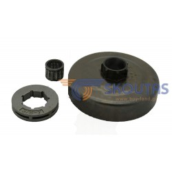 Καμπάνα ALPINA – CASTOR A40E-A40Y-PROF 40-41-45 325-7 Δόντια HU411SC-J7Nsk
