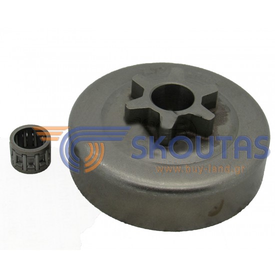 Καμπάνα DOLMAR – MAKITA PS 3300 TH 3/8LP-1.3-6 Δόντια TA284-R6Nsk