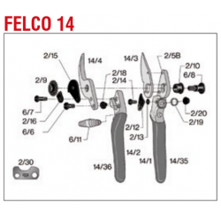 FELCO ΚΑΤΑΛΟΓΟΣ ΑΝΤΑΛΛΑΚΤΙΚΩΝ FELCO 14