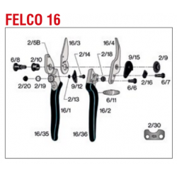 FELCO ΚΑΤΑΛΟΓΟΣ ΑΝΤΑΛΛΑΚΤΙΚΩΝ FELCO 16