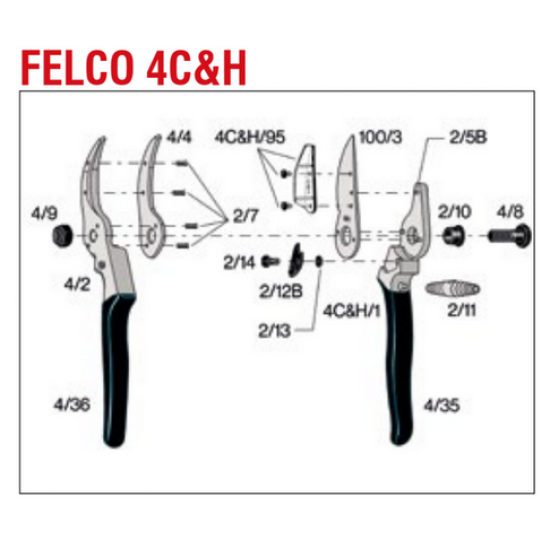 FELCO ΚΑΤΑΛΟΓΟΣ ΑΝΤΑΛΛΑΚΤΙΚΩΝ FELCO 4C&H