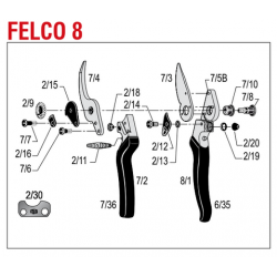 FELCO ΚΑΤΑΛΟΓΟΣ ΑΝΤΑΛΛΑΚΤΙΚΩΝ FELCO 8