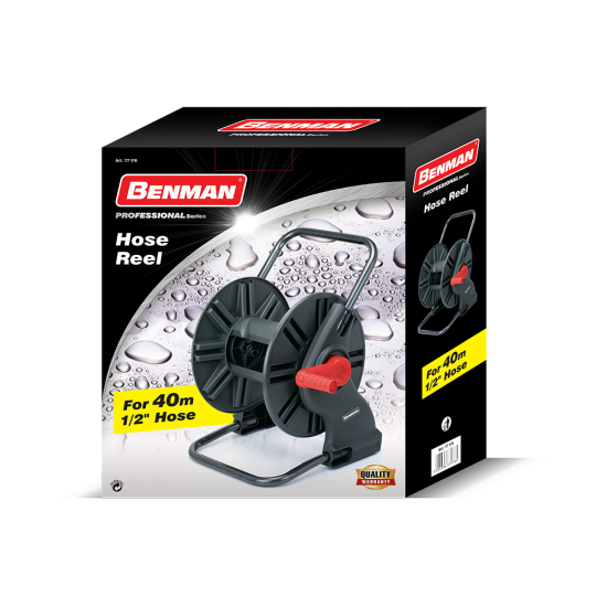 Καρούλι πλαστικό για λάστιχο κήπου 40m 1/2'' BENMAN 77176