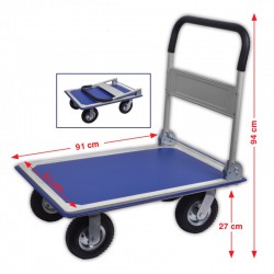 Καρότσι πλατφόρμα Express heavy duty 350kg 631427