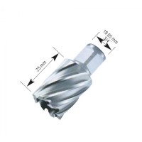 Ποτηροκορώνα d26mm HSS τύπου WELDON βάθους κοπής 25 mm BULLE 68634