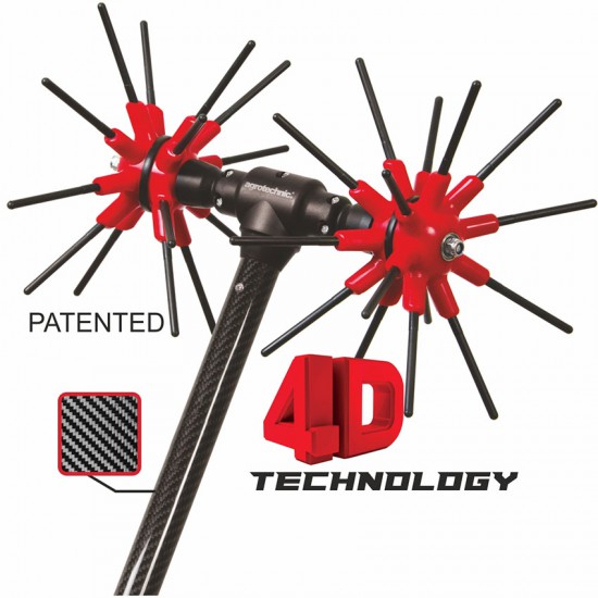 Ελαιοραβδιστικό X.QUATTRO CF 4D 2.40m