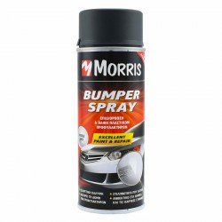 Σπρέι Βαφής Πλαστικών Προφυλακτήρων Bumper Spray Γκρι 400ml 33867 Morris